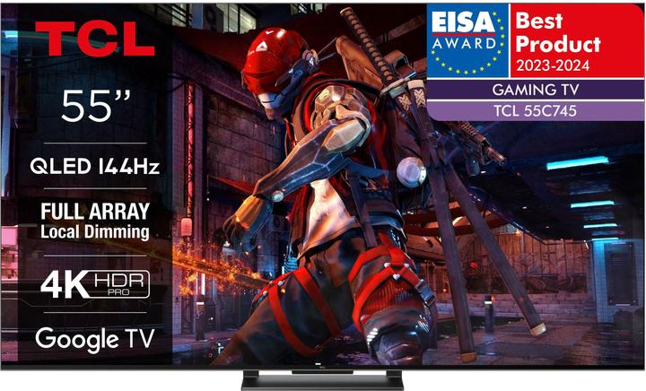 Actual product image TCL 55C745 (55", QLED, 4K, 2023)
