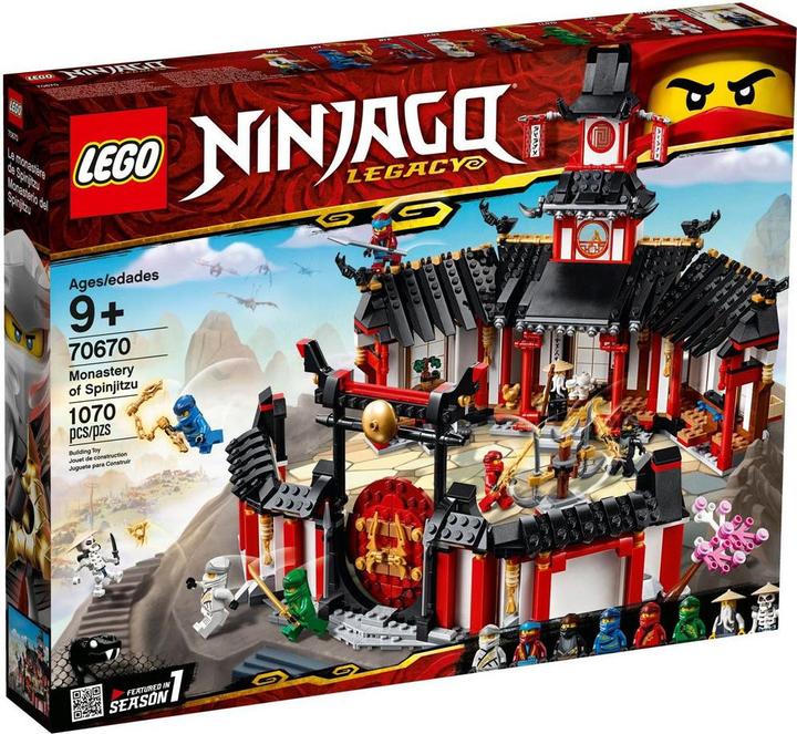 Actual product image LEGO Monastery of the Spinjitzu (70670, LEGO Ninjago)