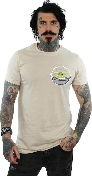 Image du produit Star Wars - T-shirt THE MANDALORIAN THE CHILD DRAWN BREAST PRINT - Homme (XXL)