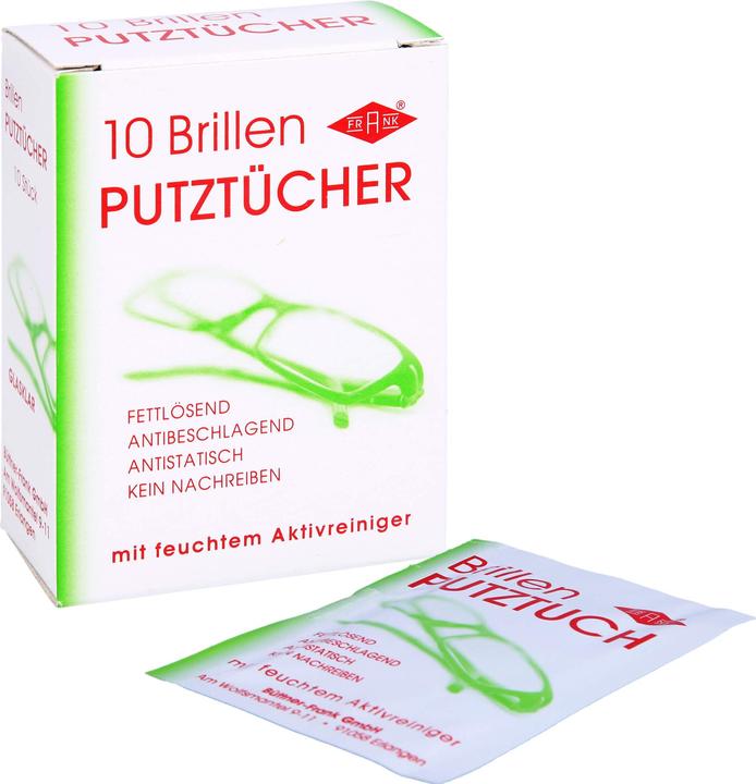 Actual product image BabyFrank Single spectacle cleaner Fra, 10 pcs TUE
