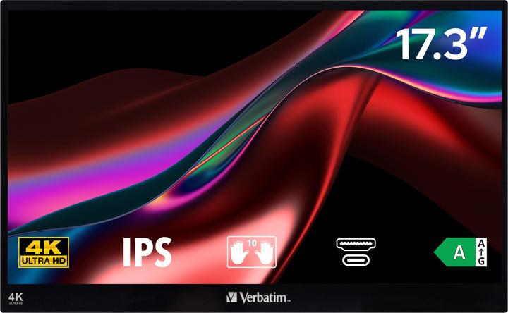 Produktbild Verbatim PMT-17-4K (3840 x 2160 Pixel, 17.30")