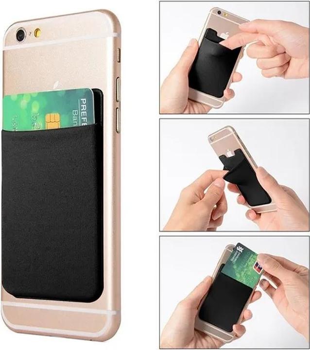 Image du produit Out of the blue Porte-cartes de crédit pour smartphone autocollant Noir