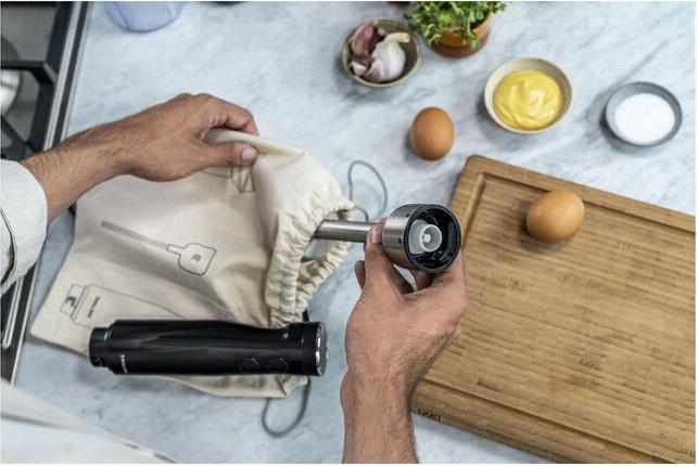 Produktbild Zwilling Enfinigy Stabmixer inkl. Becher u Vakuumdeckel schwarz