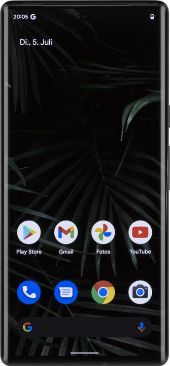 Produktbild Google Pixel 6 Pro (128 GB, Stormy Black, 6.70", SIM + eSIM, 50 Mpx, 5G)