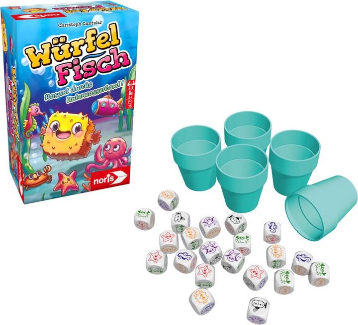 Actual product image Simba Cube fish (German)