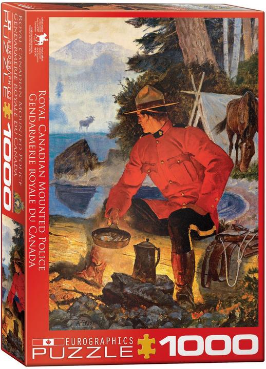 Actual product image Eurographics Puzzle Morning at the campfire 1000 pieces (1000 pieces)