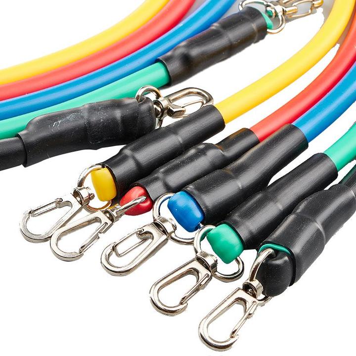 Immagine prodotto PhoneLook Corde elastiche per la muscolazione Insieme di bande per sport/fitness (5Kg-45Kg)