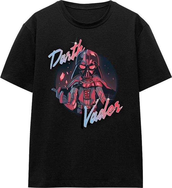 Actual product image Star Wars Unisex Adult Darth Vader Wave T-Shirt (M)