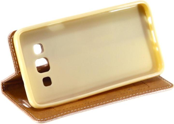Image du produit Xundd Book Case Fashion pour Galaxy A3 - Or (Samsung Galaxy A3)