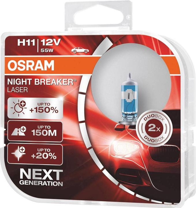 Image du produit Osram Night Breaker Laser Next Generation (H11)