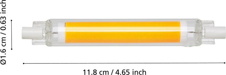 Actual product image EGLO LED light source R7S (R7s, 8 W, 806 lm, 1 x, F)