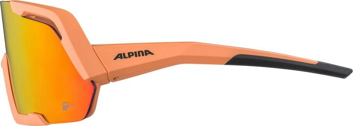 Actual product image ALPINA SPORTS Rocket Q-Lite (Peach matt-pink mirror, Pink)