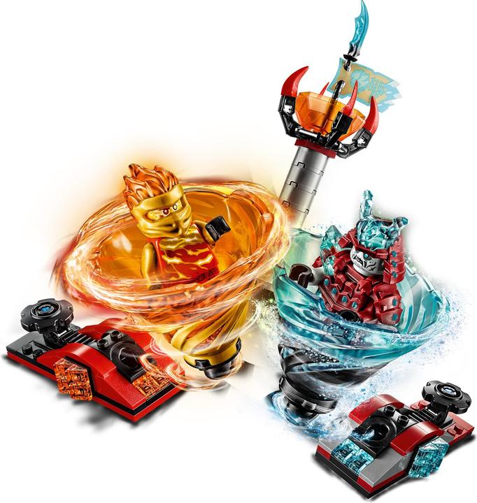 Actual product image LEGO Spinjitzu Slam Kai vs. ice samurai (70684, LEGO Ninjago)