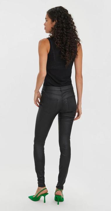 Actual product image Vero Moda VMJUDY Normal Waist Slim Coated Trousers (30)