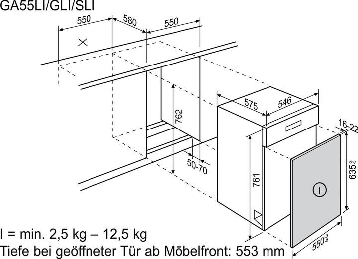 Image du produit Electrolux GA55SLISP