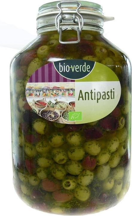 Actual product image Bio-verde Olive mix pitted in oil - counter (4550 g)