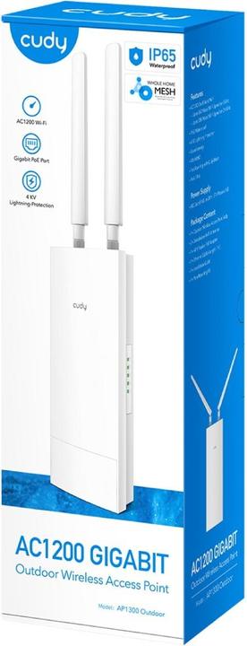 Produktbild Cudy Access Point AP1300 Outdoor AP Gigabit AC1200 Outdoor (867 Mbit/s)
