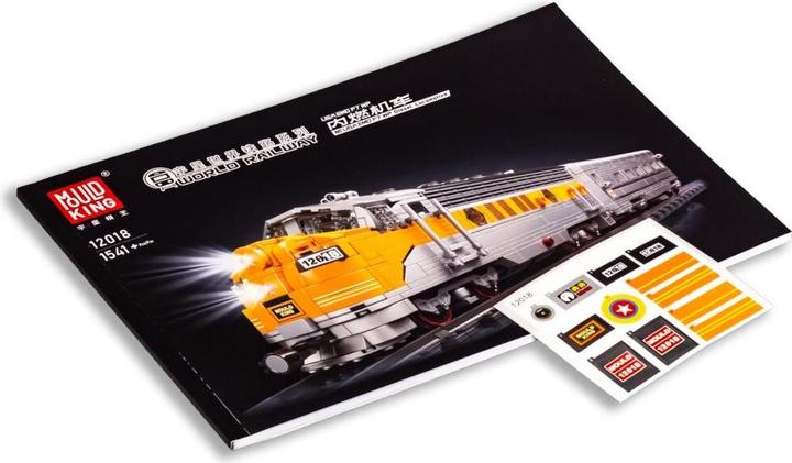 Image du produit Mould King USA EMD F7 WP Locomotive diesel