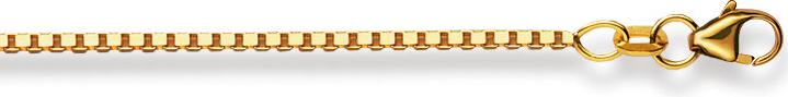 Natsumi Schmuck Halskette Gelbgold 18K/750 Venezianer 1.4mm