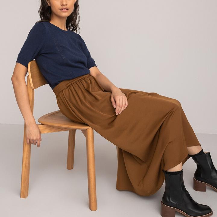 Actual product image La Redoute Collections Leather Chelsea boots (39)