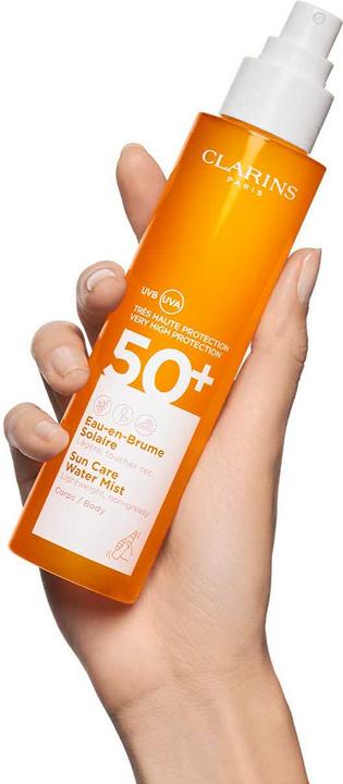 Produktbild Clarins Sun Care Water Mist (Sonnenspray, SPF 50, 150 ml, 202 g)
