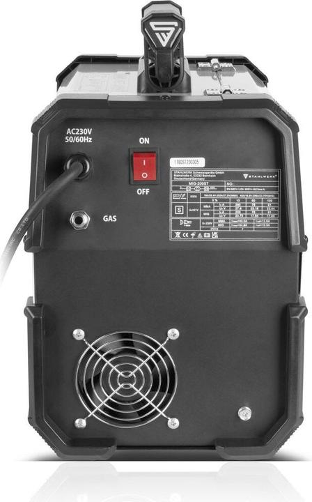 Actual product image Stahlwerk Welding machine MIG MAG 200 ST Digital IGBT shielding gas with 200 A
