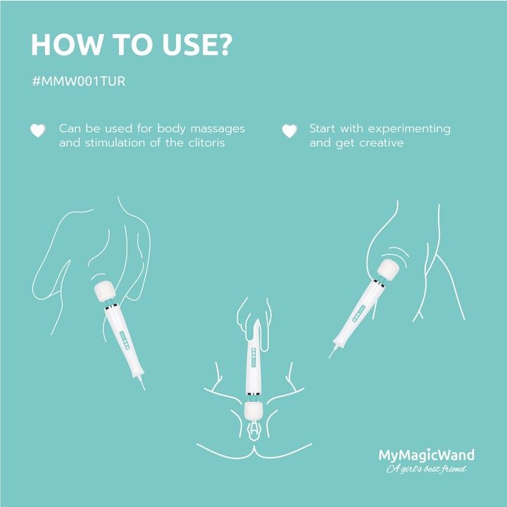 Actual product image My Magic Wand Wall Massager
