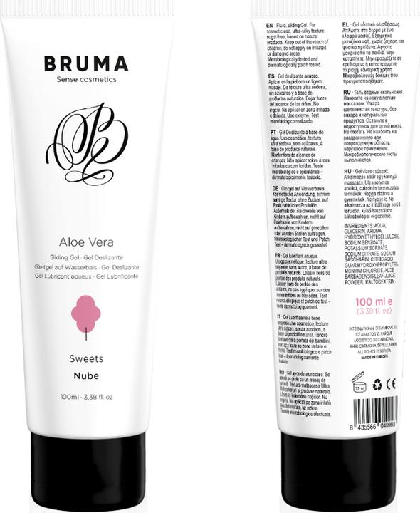 Produktbild Bruma Gel Deslizante Con Aloe Vera Sabor A Nube 100 ml