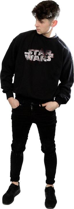 Actual product image Star Wars Mens The Last Jedi Spray Logo Sweatshirt (M)