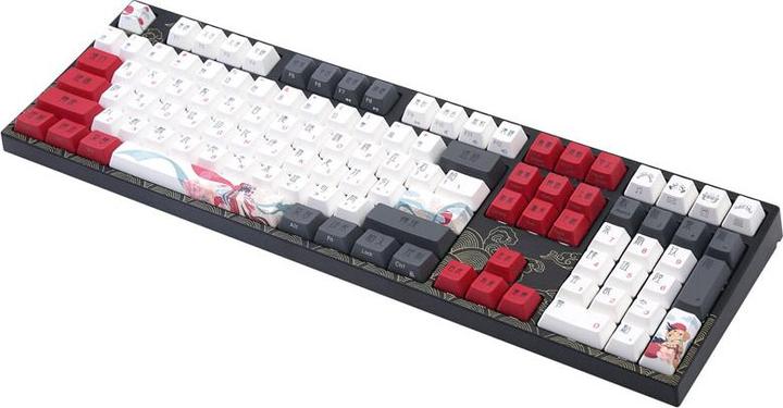 Immagine prodotto Varmilo VEA108 Tastiera da gioco Beijing Opera, MX-Brown, LED bianco - Layout USA (US, Cablato)