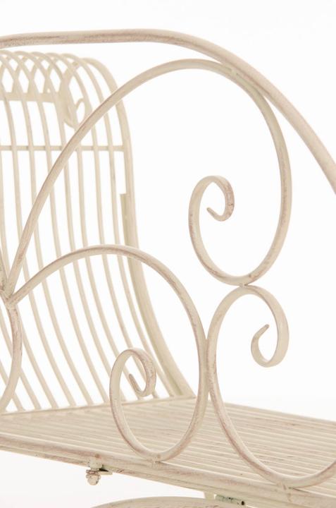 Actual product image CLP Garden bench Karma, antique cream