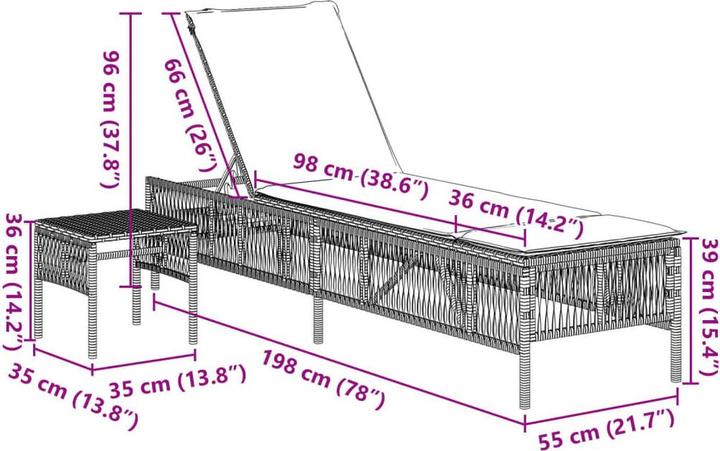 Produktbild VidaXL Tiara (198 cm)