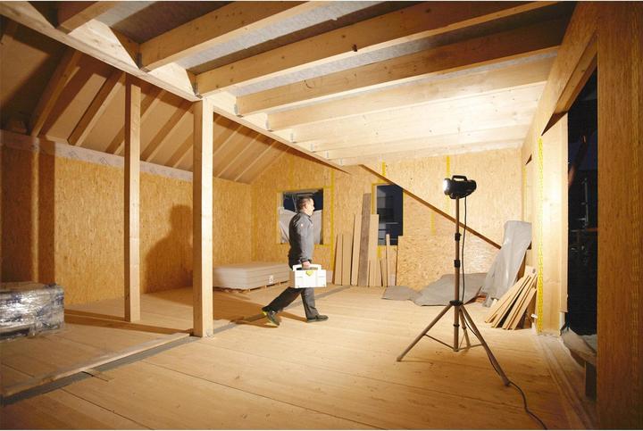 Actual product image Festool DUO-Set SYSLITE Bouwstraler incl. statief in systainer - 112W