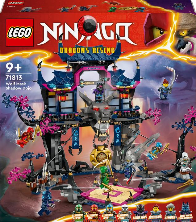 Actual product image LEGO Wolf Mask Shadow Dojo (71813, LEGO Ninjago)