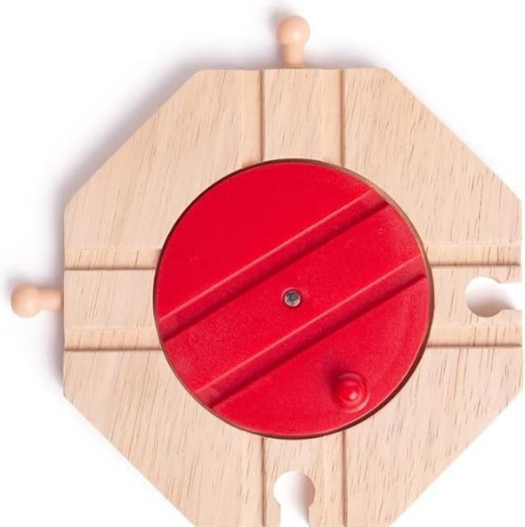 Immagine prodotto Bigjigs Giostra a 4 direzioni con binario in legno