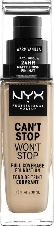 NYX Professional Make-Up Can't Stop Won't Stop (6.3 Warm vanilla)