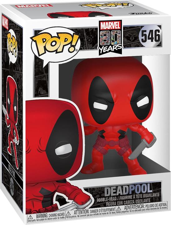 Immagine prodotto Funko POP! - Marvel 80th: Deadpool (First Appearance)