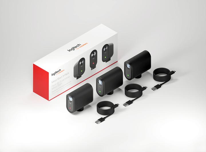 Image du produit Logitech Mevo Start 3er-Pack (2 Mpx)