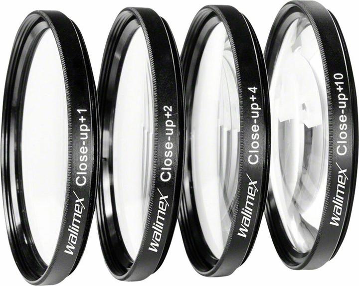 Walimex Close-up Macro Lens Set (55 mm, Nahlinsen, 55 mm)