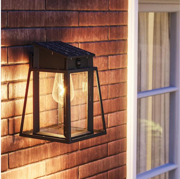 Produktbild Philips Lighting Lysin 929004632801 Solar-Aussenwandleuchte 3.2 W Warmweiss Schw (470 lm, IP44)