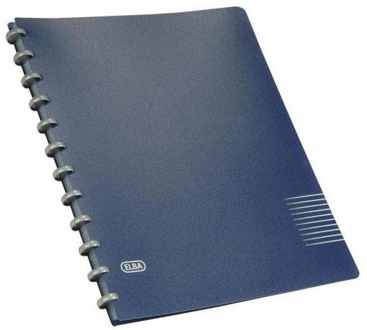 Produktbild Elba vario-zipp Ringmappe manageMe!, DIN A4, dunkelblau Ringdurchmesser: 21 mm, Ringfarbe: silber-metalli (A4, 1 x)
