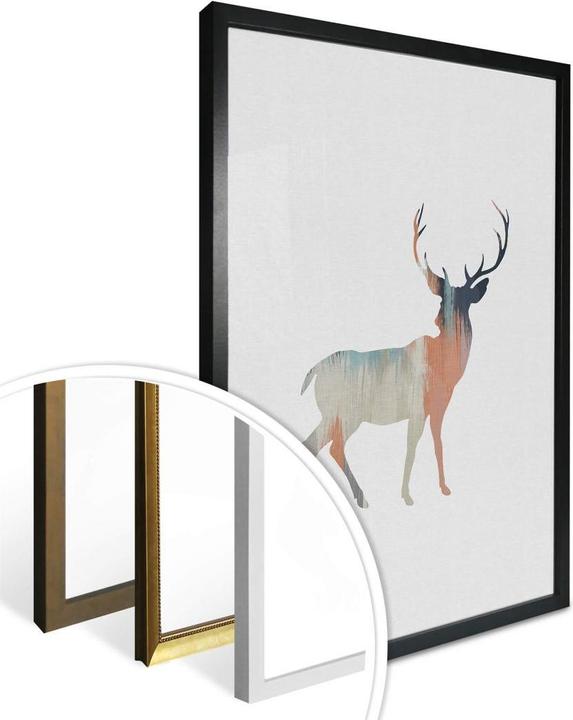 Produktbild Trenddeko Orara Studio - Pastel Deer (50 x 60 cm)