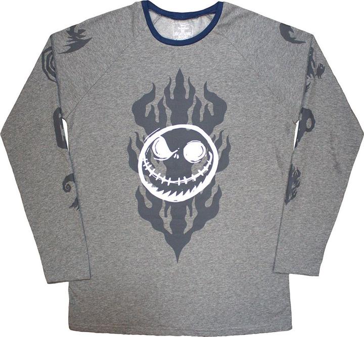 The Nightmare Before Christmas Flaming Jack (Longsleeve)