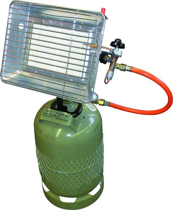 Produktbild Rothenberger Eco Piezo Gasheizstrahler ( 35985 ) 2,7 kW - 4,2 kW für Propangasflaschen 5 (4200 W)