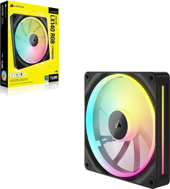 Actual product image Corsair iCUE LINK LX140 RGB (140 mm, 1 x)