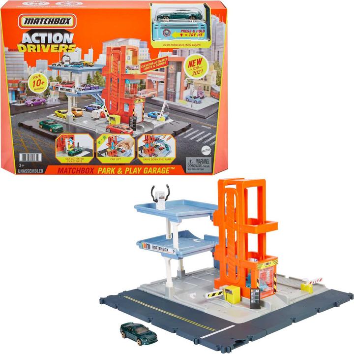 Productafbeelding Matchbox Parkeergarage speelset met geluiden