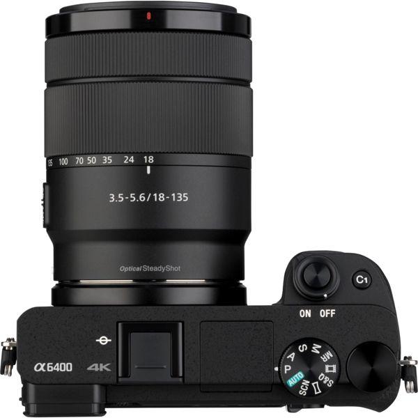 Image du produit Sony Alpha 6400 Kit (18 - 135 mm, 24.20 Mpx, APS-C / DX)