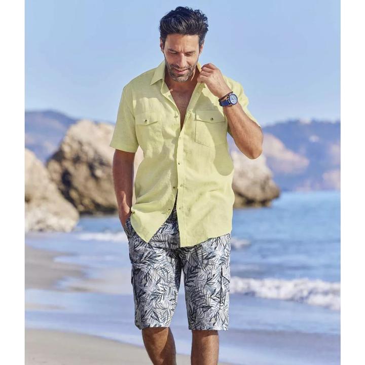 Image du produit Atlas For Men Short cargo pour homme Leaf Print (44)