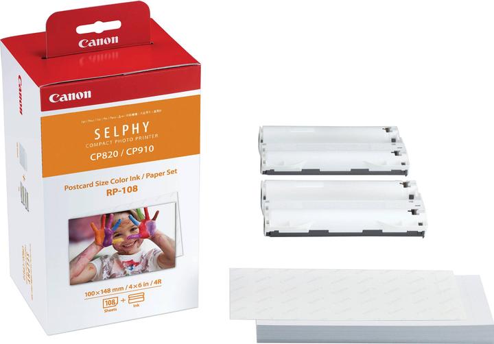 Produktbild Canon Selphy CP1500 Weiss + RP-108 (Thermodirekt, Farbe)