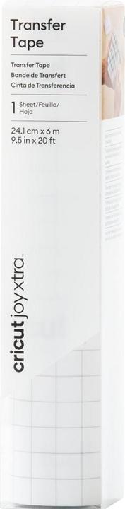 Cricut Transferfolie Joy Xtra 24.1 x 6 m, 1 Rolle, Transparent
